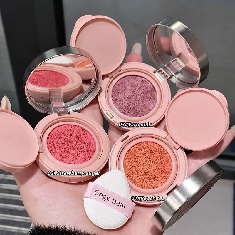 Gege Bear cushion liquid blush for cheek