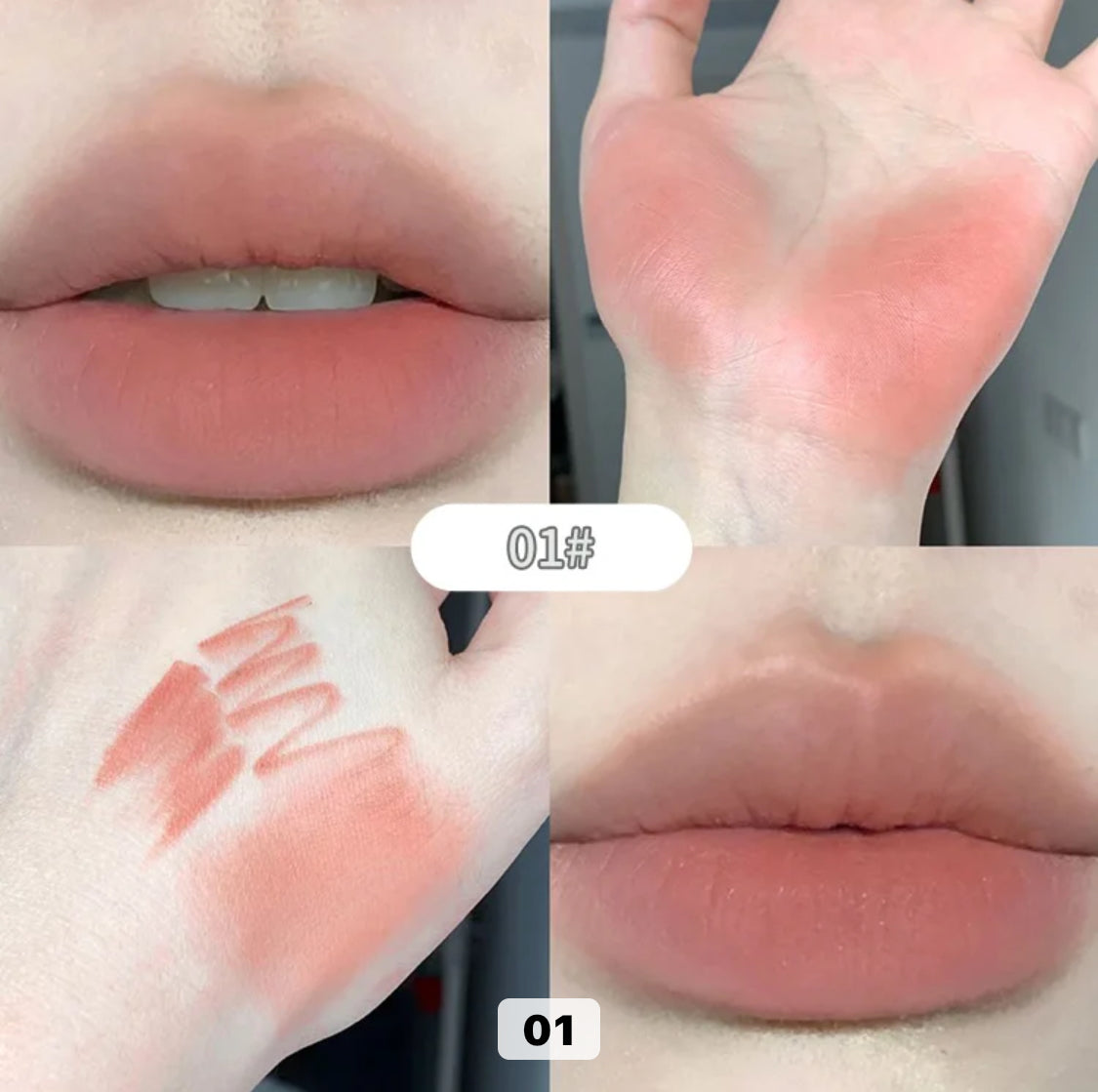 Gege bear Air Thin Mousse Lip Liner Matte Waterproof  non-stick Cup Natural Outline Sculpting Lip Liner