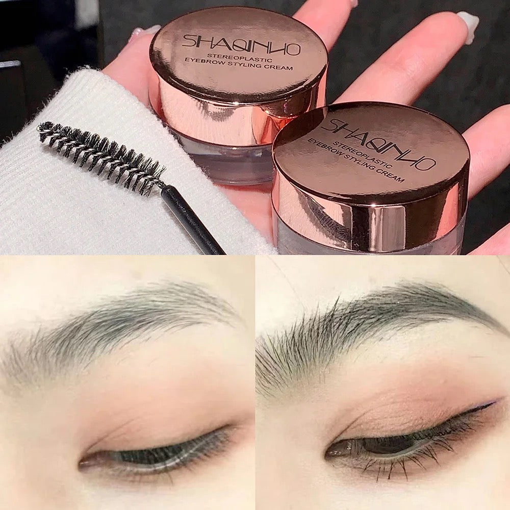 SHAQINUO Clear Wax Pencil Waterproof Long Lasting Styling Brow Wax