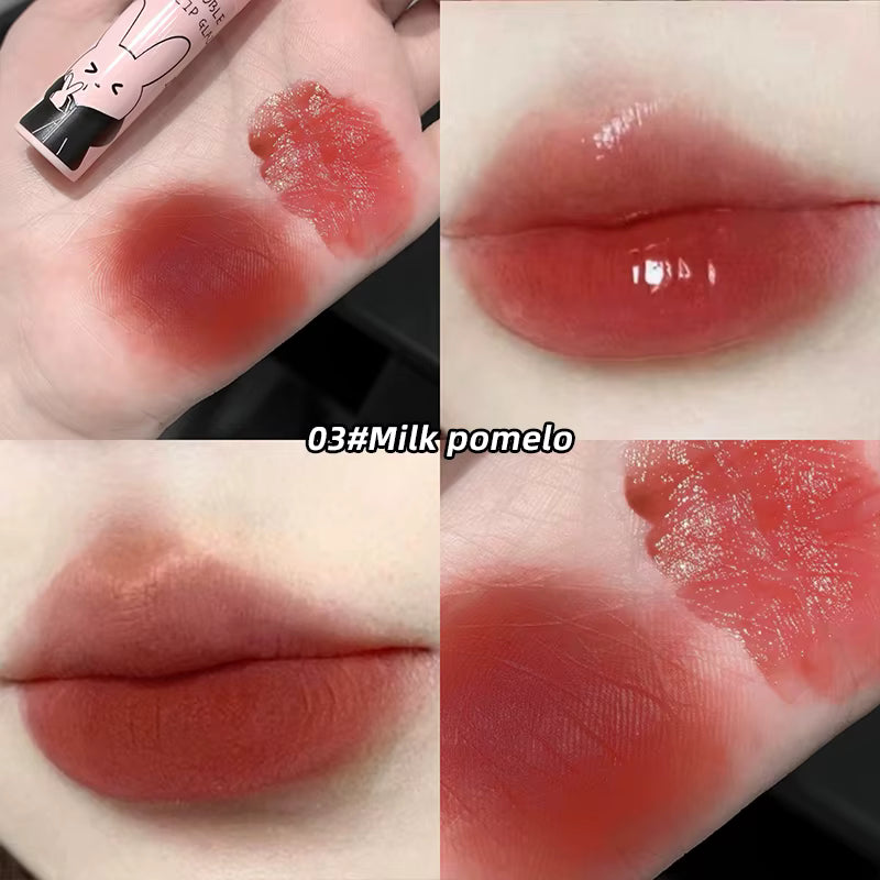 Gege Bear 2 In 1 Double Mirror & Matte Hydrating